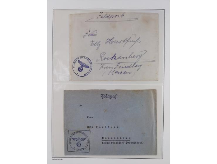 1872/45, meist postfrische und teils gestempelte reichhaltige Material-Sammlung inkl. Dienstmarken, dabei viele Varianten, Fa