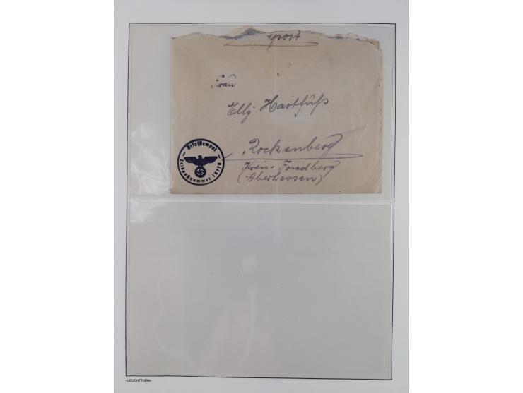 1872/45, meist postfrische und teils gestempelte reichhaltige Material-Sammlung inkl. Dienstmarken, dabei viele Varianten, Fa