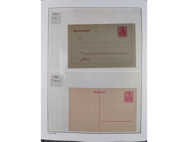 1872/45, meist postfrische und teils gestempelte reichhaltige Material-Sammlung inkl. Dienstmarken, dabei viele Varianten, Fa