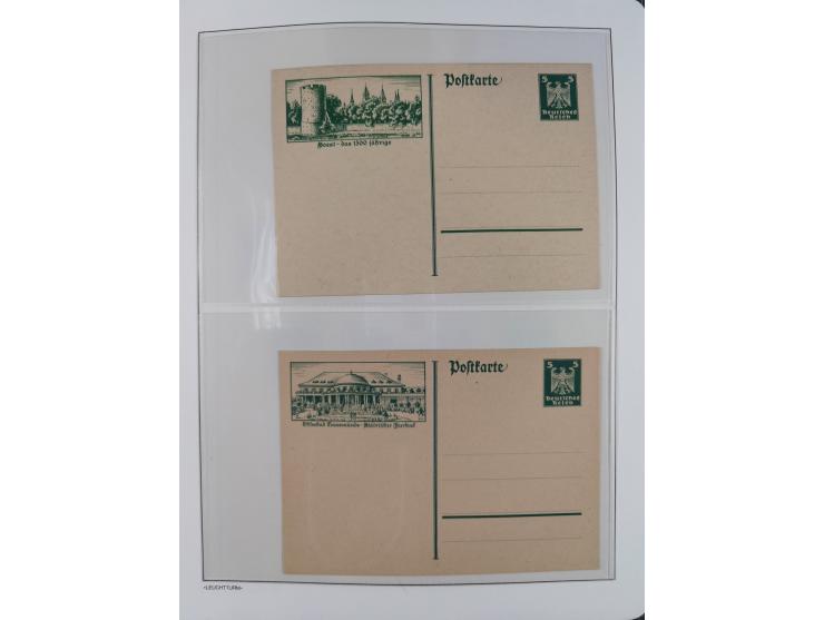 1872/45, meist postfrische und teils gestempelte reichhaltige Material-Sammlung inkl. Dienstmarken, dabei viele Varianten, Fa