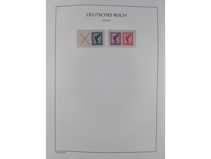 1872/45, meist postfrische und teils gestempelte reichhaltige Material-Sammlung inkl. Dienstmarken, dabei viele Varianten, Fa