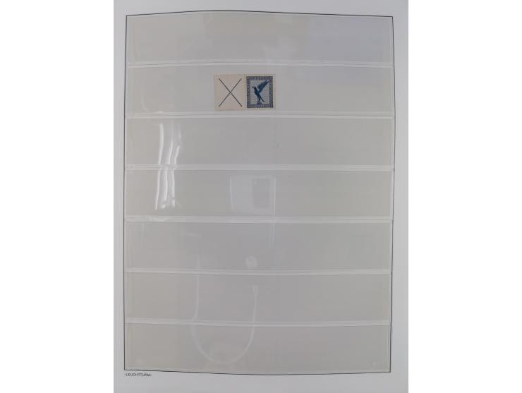 1872/45, meist postfrische und teils gestempelte reichhaltige Material-Sammlung inkl. Dienstmarken, dabei viele Varianten, Fa