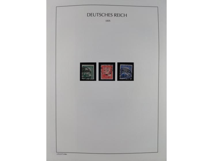 1872/45, meist postfrische und teils gestempelte reichhaltige Material-Sammlung inkl. Dienstmarken, dabei viele Varianten, Fa