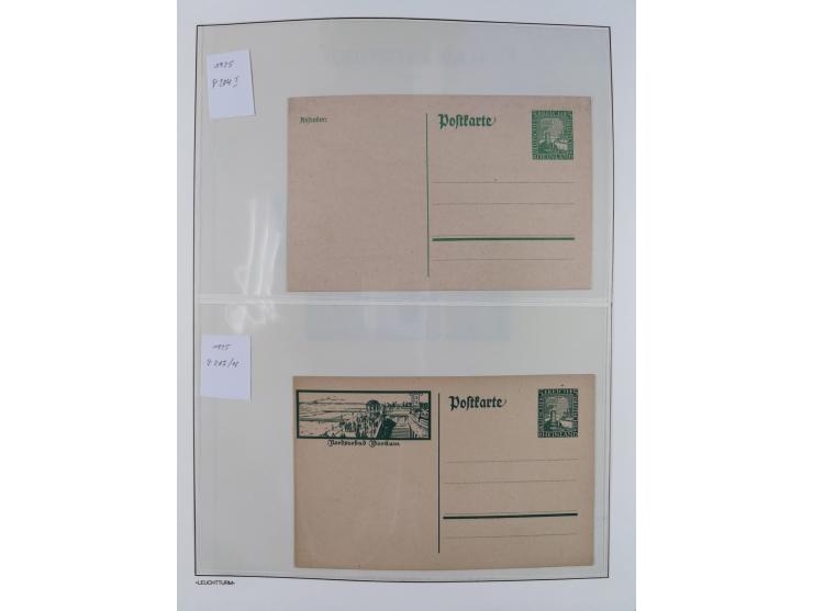 1872/45, meist postfrische und teils gestempelte reichhaltige Material-Sammlung inkl. Dienstmarken, dabei viele Varianten, Fa