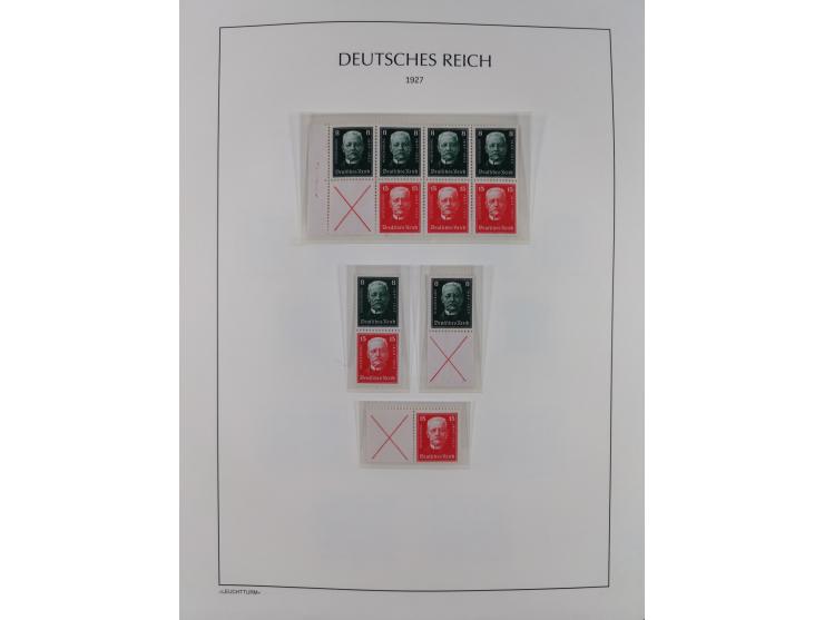 1872/45, meist postfrische und teils gestempelte reichhaltige Material-Sammlung inkl. Dienstmarken, dabei viele Varianten, Fa