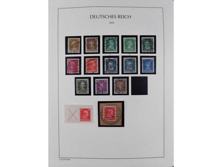 1872/45, meist postfrische und teils gestempelte reichhaltige Material-Sammlung inkl. Dienstmarken, dabei viele Varianten, Fa