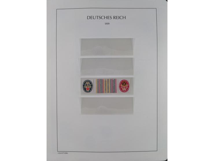 1872/45, meist postfrische und teils gestempelte reichhaltige Material-Sammlung inkl. Dienstmarken, dabei viele Varianten, Fa