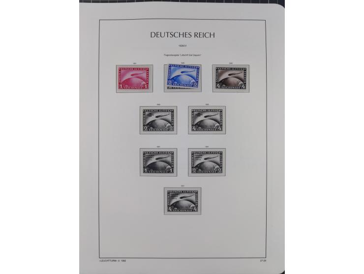 1872/45, meist postfrische und teils gestempelte reichhaltige Material-Sammlung inkl. Dienstmarken, dabei viele Varianten, Fa