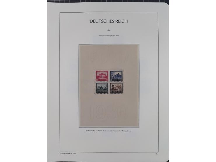 1872/45, meist postfrische und teils gestempelte reichhaltige Material-Sammlung inkl. Dienstmarken, dabei viele Varianten, Fa