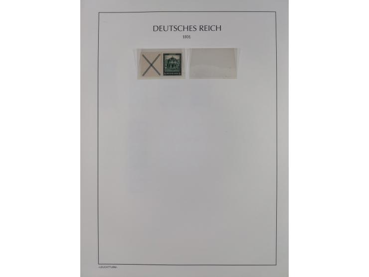 1872/45, meist postfrische und teils gestempelte reichhaltige Material-Sammlung inkl. Dienstmarken, dabei viele Varianten, Fa