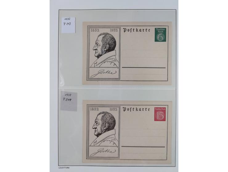 1872/45, meist postfrische und teils gestempelte reichhaltige Material-Sammlung inkl. Dienstmarken, dabei viele Varianten, Fa