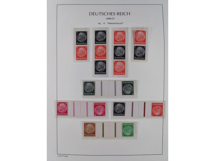 1872/45, meist postfrische und teils gestempelte reichhaltige Material-Sammlung inkl. Dienstmarken, dabei viele Varianten, Fa