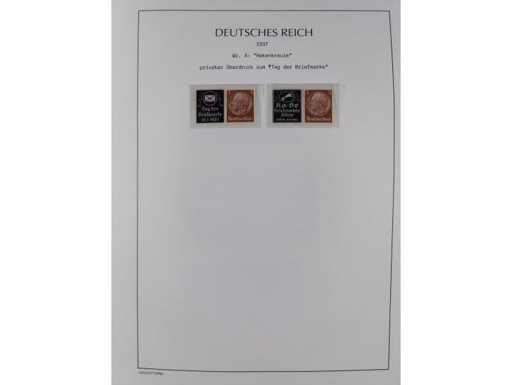 1872/45, meist postfrische und teils gestempelte reichhaltige Material-Sammlung inkl. Dienstmarken, dabei viele Varianten, Fa