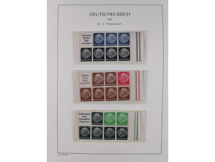 1872/45, meist postfrische und teils gestempelte reichhaltige Material-Sammlung inkl. Dienstmarken, dabei viele Varianten, Fa