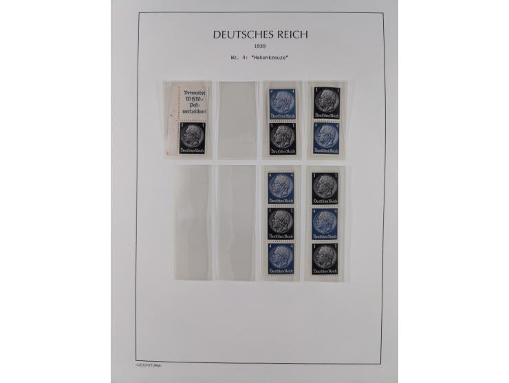 1872/45, meist postfrische und teils gestempelte reichhaltige Material-Sammlung inkl. Dienstmarken, dabei viele Varianten, Fa