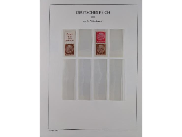 1872/45, meist postfrische und teils gestempelte reichhaltige Material-Sammlung inkl. Dienstmarken, dabei viele Varianten, Fa