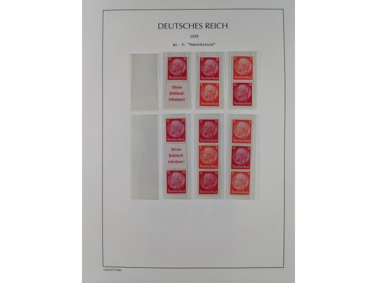 1872/45, meist postfrische und teils gestempelte reichhaltige Material-Sammlung inkl. Dienstmarken, dabei viele Varianten, Fa