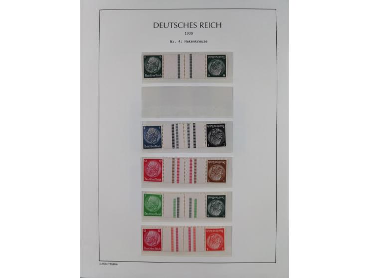 1872/45, meist postfrische und teils gestempelte reichhaltige Material-Sammlung inkl. Dienstmarken, dabei viele Varianten, Fa