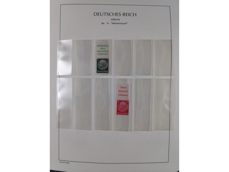 1872/45, meist postfrische und teils gestempelte reichhaltige Material-Sammlung inkl. Dienstmarken, dabei viele Varianten, Fa