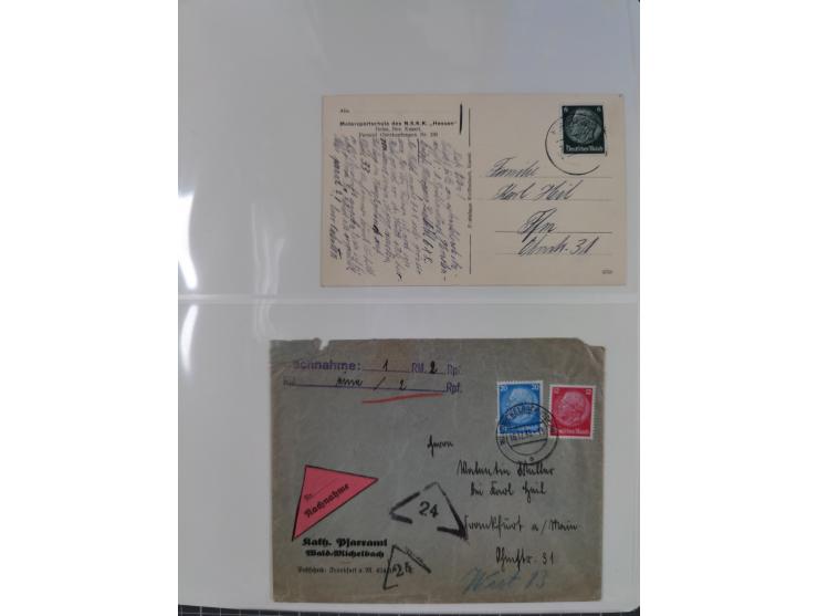 1872/45, meist postfrische und teils gestempelte reichhaltige Material-Sammlung inkl. Dienstmarken, dabei viele Varianten, Fa