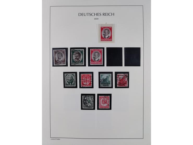 1872/45, meist postfrische und teils gestempelte reichhaltige Material-Sammlung inkl. Dienstmarken, dabei viele Varianten, Fa