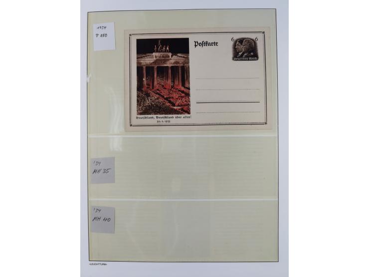 1872/45, meist postfrische und teils gestempelte reichhaltige Material-Sammlung inkl. Dienstmarken, dabei viele Varianten, Fa