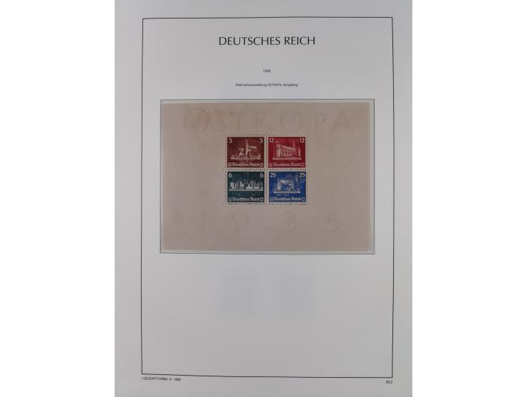 1872/45, meist postfrische und teils gestempelte reichhaltige Material-Sammlung inkl. Dienstmarken, dabei viele Varianten, Fa