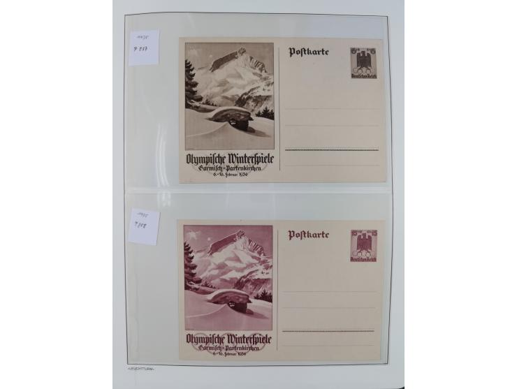 1872/45, meist postfrische und teils gestempelte reichhaltige Material-Sammlung inkl. Dienstmarken, dabei viele Varianten, Fa