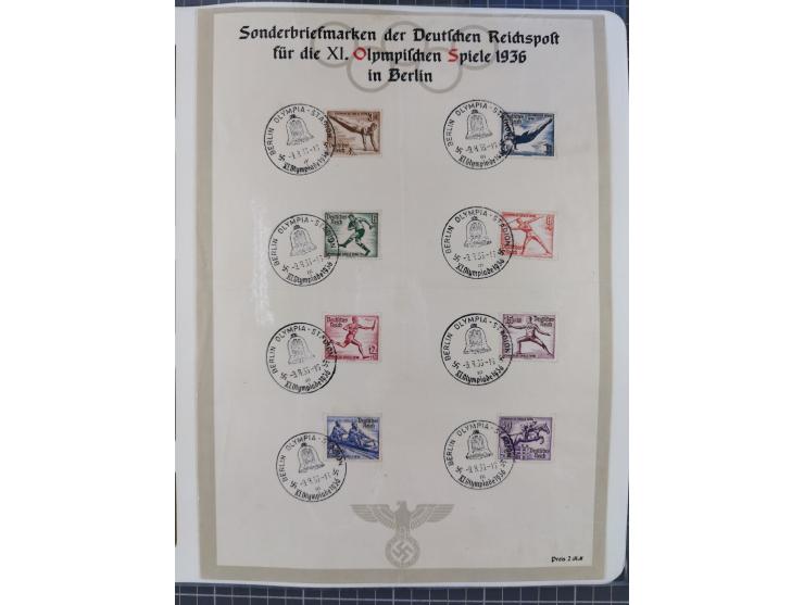 1872/45, meist postfrische und teils gestempelte reichhaltige Material-Sammlung inkl. Dienstmarken, dabei viele Varianten, Fa