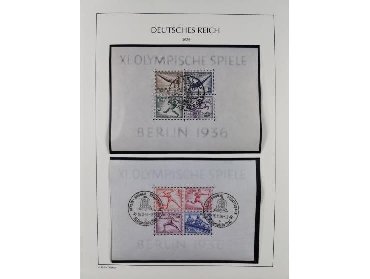 1872/45, meist postfrische und teils gestempelte reichhaltige Material-Sammlung inkl. Dienstmarken, dabei viele Varianten, Fa