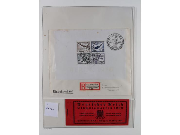 1872/45, meist postfrische und teils gestempelte reichhaltige Material-Sammlung inkl. Dienstmarken, dabei viele Varianten, Fa