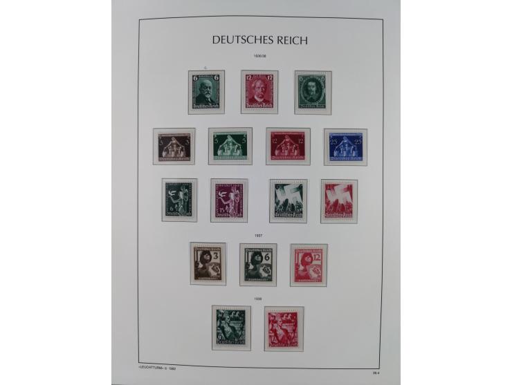 1872/45, meist postfrische und teils gestempelte reichhaltige Material-Sammlung inkl. Dienstmarken, dabei viele Varianten, Fa