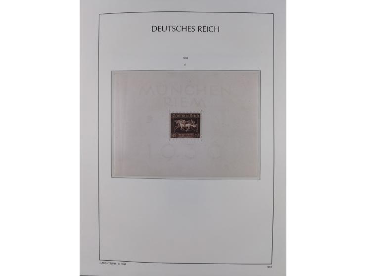 1872/45, meist postfrische und teils gestempelte reichhaltige Material-Sammlung inkl. Dienstmarken, dabei viele Varianten, Fa