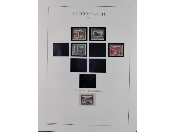 1872/45, meist postfrische und teils gestempelte reichhaltige Material-Sammlung inkl. Dienstmarken, dabei viele Varianten, Fa