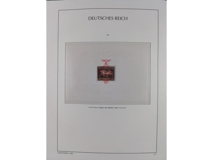 1872/45, meist postfrische und teils gestempelte reichhaltige Material-Sammlung inkl. Dienstmarken, dabei viele Varianten, Fa