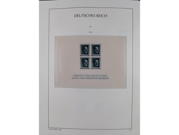 1872/45, meist postfrische und teils gestempelte reichhaltige Material-Sammlung inkl. Dienstmarken, dabei viele Varianten, Fa