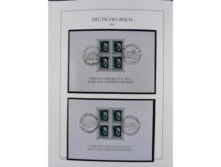 1872/45, meist postfrische und teils gestempelte reichhaltige Material-Sammlung inkl. Dienstmarken, dabei viele Varianten, Fa