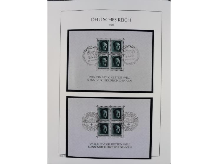 1872/45, meist postfrische und teils gestempelte reichhaltige Material-Sammlung inkl. Dienstmarken, dabei viele Varianten, Fa