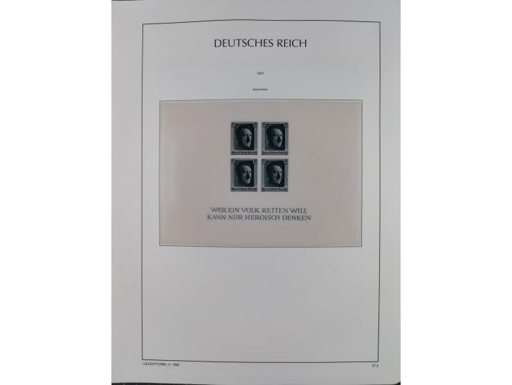 1872/45, meist postfrische und teils gestempelte reichhaltige Material-Sammlung inkl. Dienstmarken, dabei viele Varianten, Fa