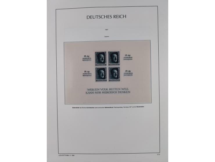 1872/45, meist postfrische und teils gestempelte reichhaltige Material-Sammlung inkl. Dienstmarken, dabei viele Varianten, Fa