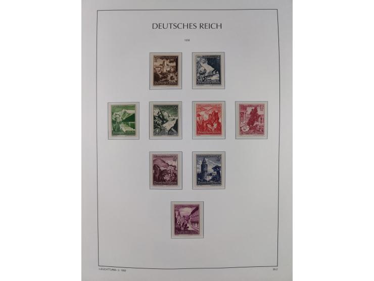 1872/45, meist postfrische und teils gestempelte reichhaltige Material-Sammlung inkl. Dienstmarken, dabei viele Varianten, Fa