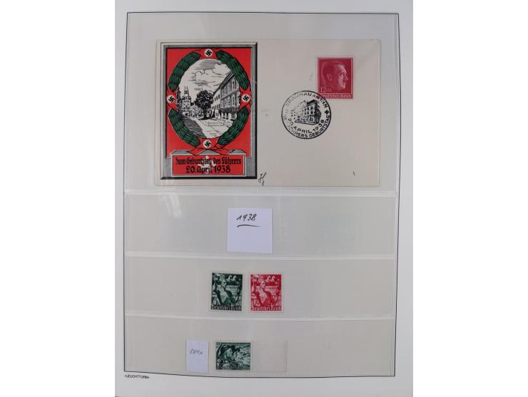 1872/45, meist postfrische und teils gestempelte reichhaltige Material-Sammlung inkl. Dienstmarken, dabei viele Varianten, Fa