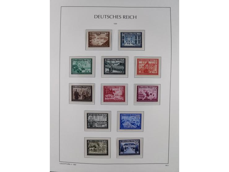 1872/45, meist postfrische und teils gestempelte reichhaltige Material-Sammlung inkl. Dienstmarken, dabei viele Varianten, Fa