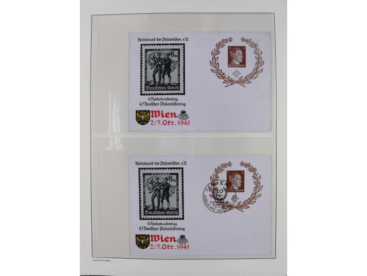 1872/45, meist postfrische und teils gestempelte reichhaltige Material-Sammlung inkl. Dienstmarken, dabei viele Varianten, Fa