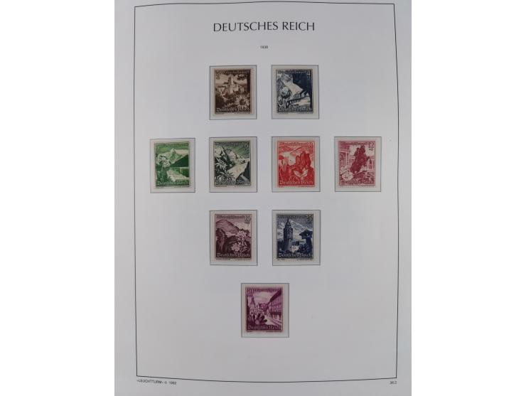 1872/45, meist postfrische und teils gestempelte reichhaltige Material-Sammlung inkl. Dienstmarken, dabei viele Varianten, Fa