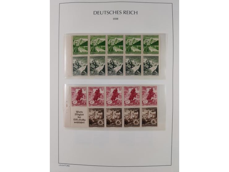 1872/45, meist postfrische und teils gestempelte reichhaltige Material-Sammlung inkl. Dienstmarken, dabei viele Varianten, Fa