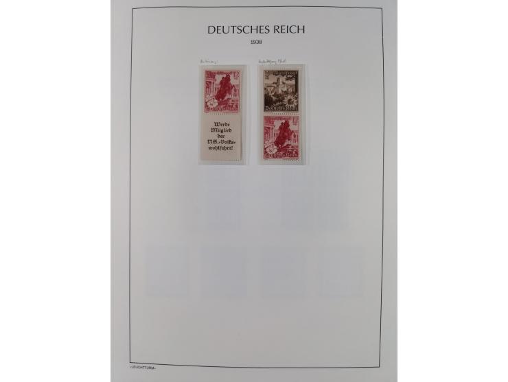 1872/45, meist postfrische und teils gestempelte reichhaltige Material-Sammlung inkl. Dienstmarken, dabei viele Varianten, Fa