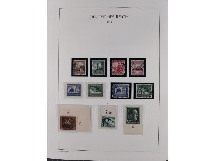 1872/45, meist postfrische und teils gestempelte reichhaltige Material-Sammlung inkl. Dienstmarken, dabei viele Varianten, Fa