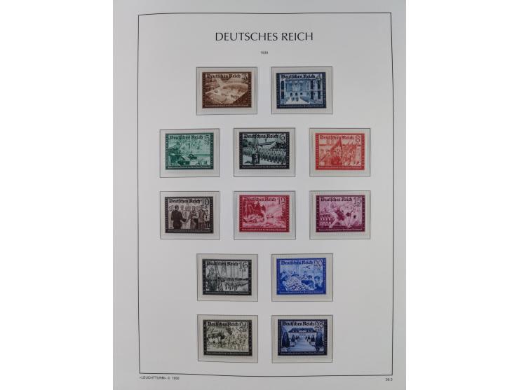 1872/45, meist postfrische und teils gestempelte reichhaltige Material-Sammlung inkl. Dienstmarken, dabei viele Varianten, Fa