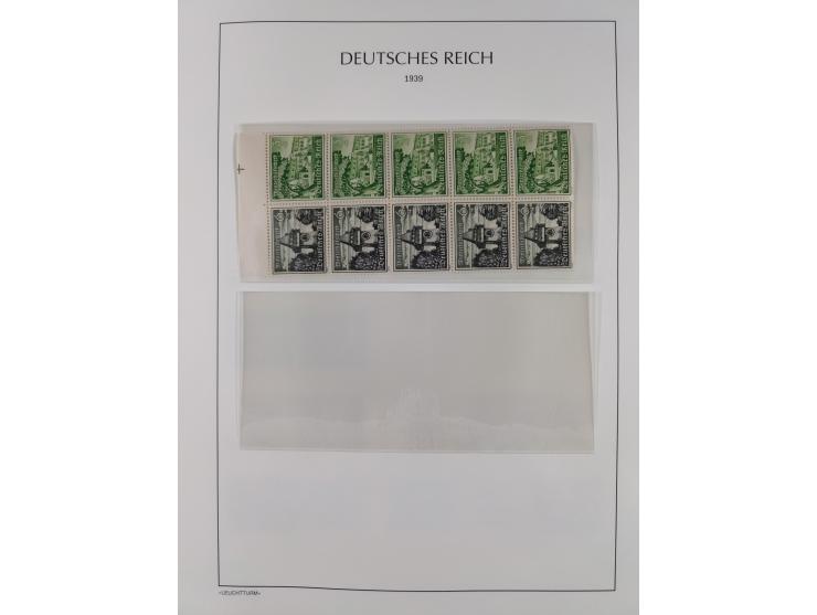 1872/45, meist postfrische und teils gestempelte reichhaltige Material-Sammlung inkl. Dienstmarken, dabei viele Varianten, Fa